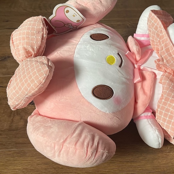 One Left! MY MELODY-NWT LARGE Pink Plush - Picture 13 of 15